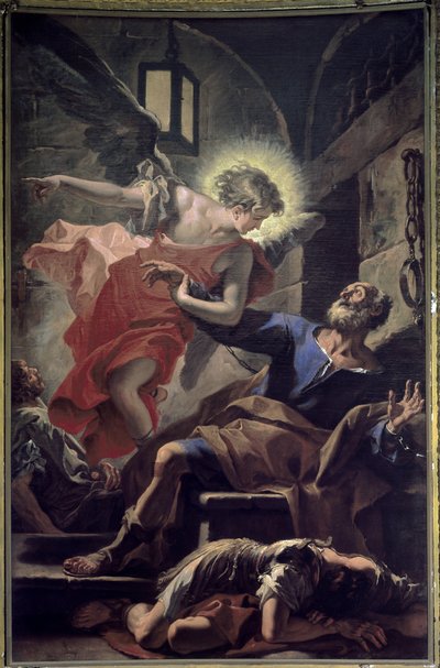 Bevrijding van Sint Petrus door Sebastiano Ricci