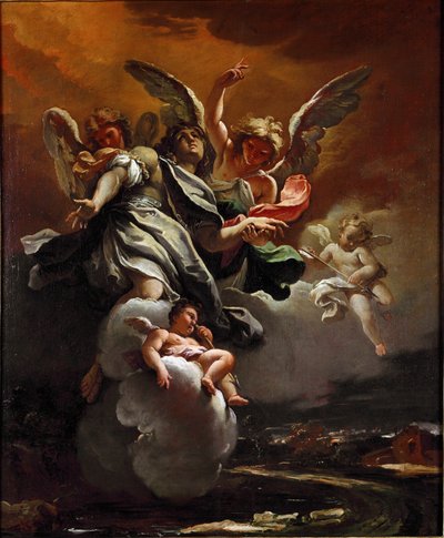 De apotheose van St. Sebastiaan door Sebastiano Ricci