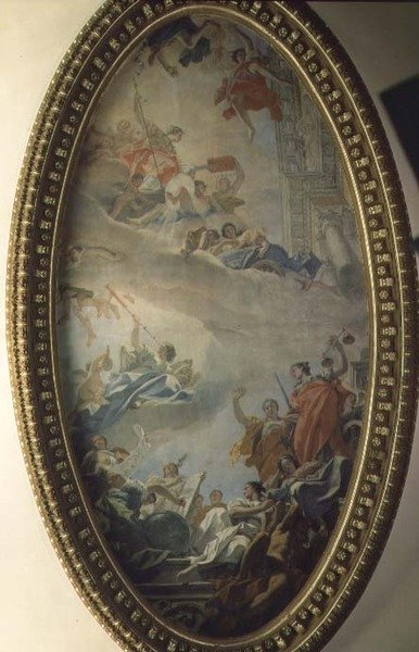 De verheerlijking van de wetenschap door Sebastiano Ricci