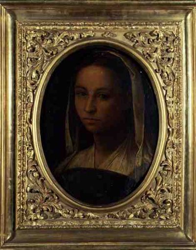 Portret van een Meisje door Sebastiano del (c.1485 1547) Piombo