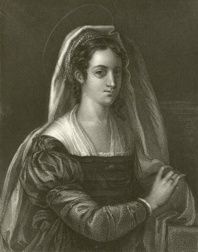 Giulia Gonzaga door Sebastiano del Piombo