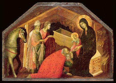 De Aanbidding der Wijzen door Seminary Madonna Master