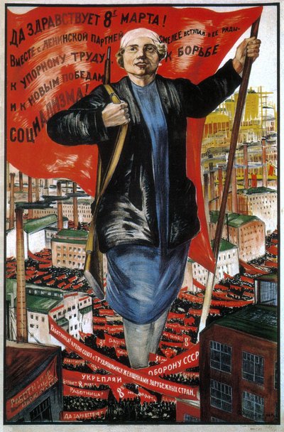 Leve 8 maart!, 1934 door Sergei Alexandrovich Khristoforov