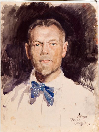 Zelfportret door Sergei Arsenevich Vinogradov