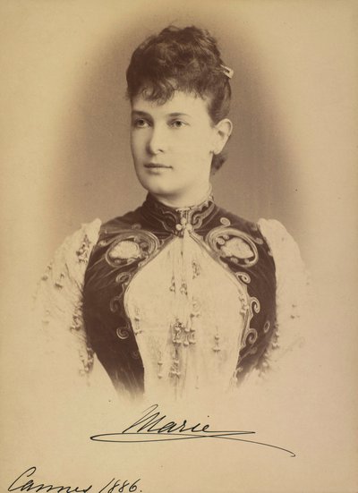 Maria Pavlovna van Rusland - Groothertogin Maria Pavlovna van Rusland (1854-1920), door Levitsky, Sergei Lvovich (1819-1898) door Sergei Lvovich Levitsky