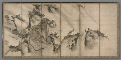 Draak en Tijger door Sesson Shukei