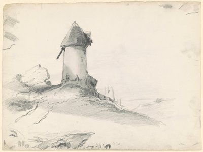 Landschap met Molen door Seth Wells Cheney