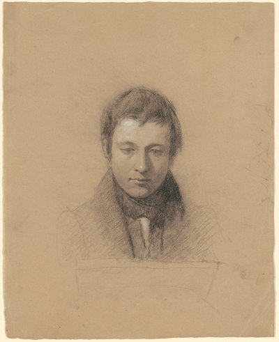 Portret van John Cheney door Seth Wells Cheney