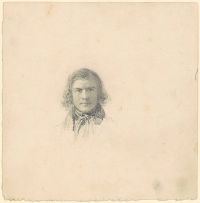 Zelfportret [recto] door Seth Wells Cheney