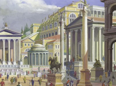 Het oude Rome door Severino Baraldi