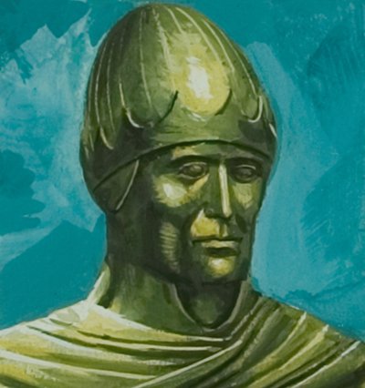 Paus Gregorius I door Severino Baraldi