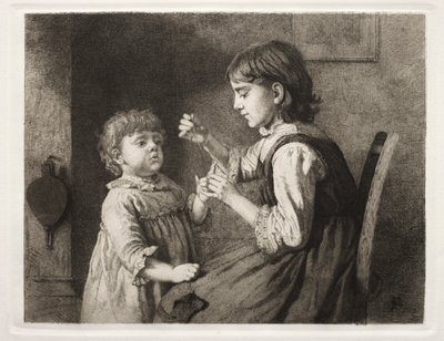 Het eerste handwerk door Seymour Joseph Guy