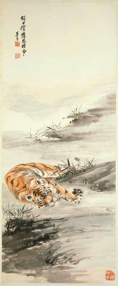 Tijger door Shanzi Zhang