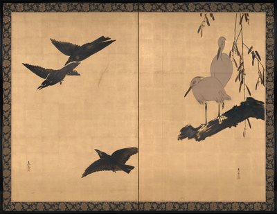  door Shibata Zeshin