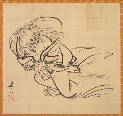 Ibaraki door Shibata Zeshin