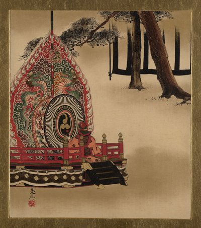  door Shibata Zeshin