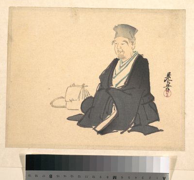  door Shibata Zeshin