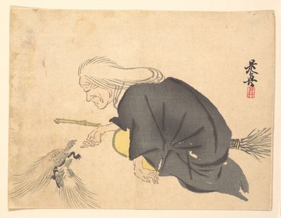  door Shibata Zeshin
