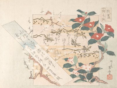 Ontwerpen van schrijfpapier met bloemen door Shinsai