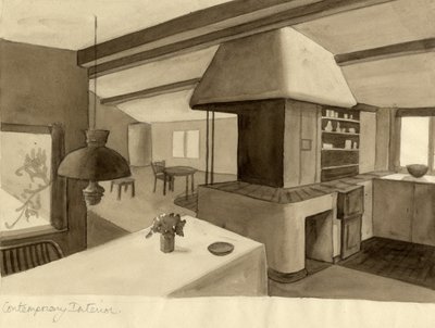 Hedendaags interieur door Shirley Markham