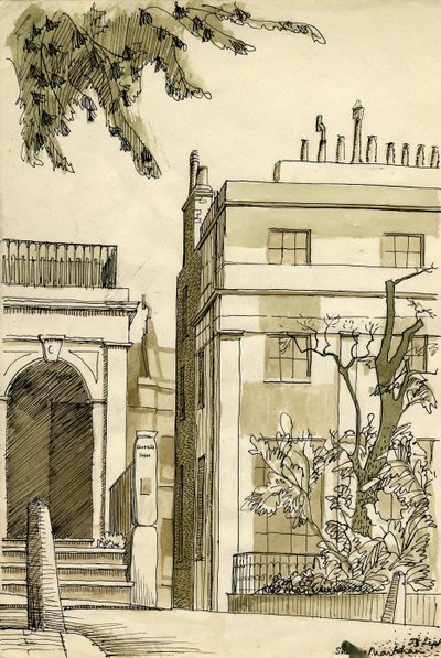 Georgische huizen, Londen door Shirley Markham