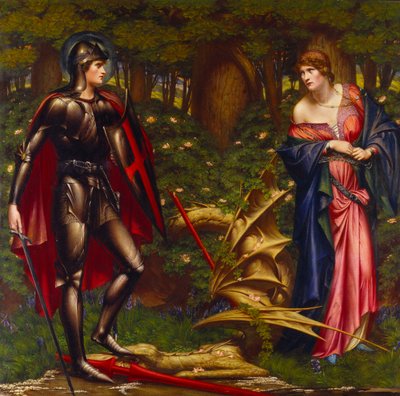 Sint Joris en de Draak door Sidney Meteyard