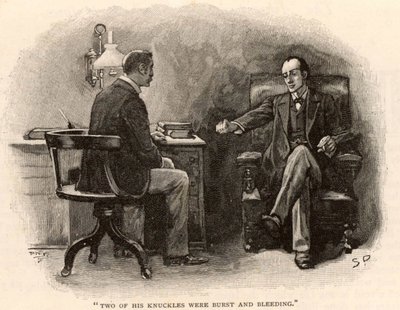 Sherlock Holmes - Het avontuur van het laatste probleem door Sidney Paget