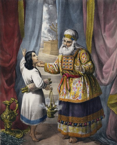 Eli ondervraagt Samuel over de Visie door Siegfried Detler Bendixen