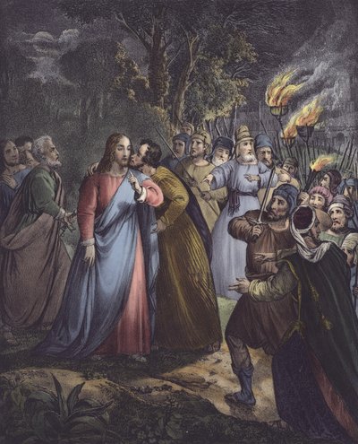 Judas verraadt zijn meester door Siegfried Detler Bendixen