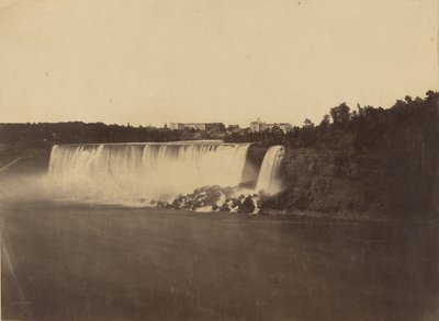 Amerikaanse watervallen, Niagara-stad door Silas A. Holmes