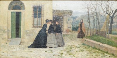 Het bezoek door Silvestro Lega