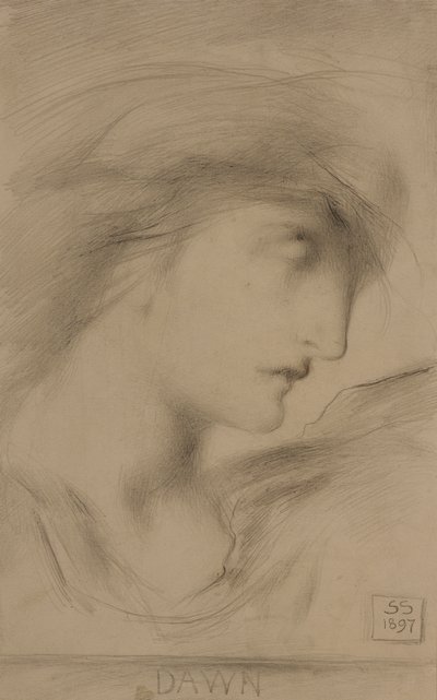 Dawn door Simeon Solomon
