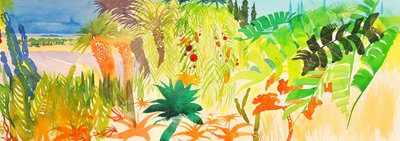 Tropical, 2016 (media op waterbasis) door Simon Fletcher