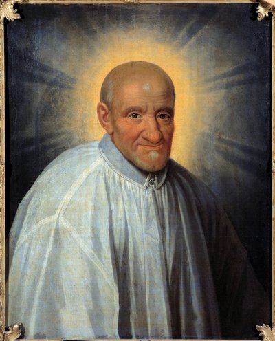 Portret van Saint Vincent de Paul (1576-1660) door Simon Francois