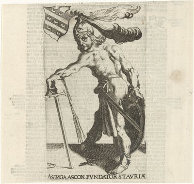 Asinga Ascon door Simon Frisius