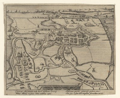 Beleg van Alkmaar, 1573 door Simon Frisius