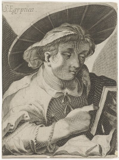 Sibille van Egypte door Simon Frisius