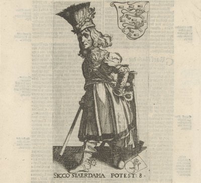 Sicko Sjaerdema door Simon Frisius