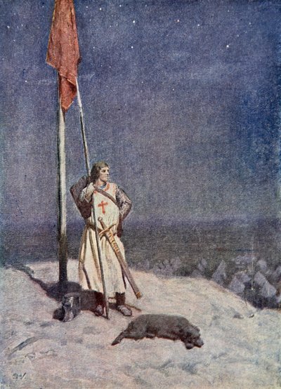 De Ridder houdt de wacht op St. George