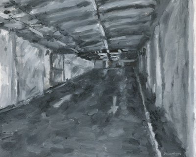 Parkeergarage interieur nr. 11, 2023 door Simon Neville