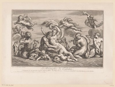 Triomf van Galatea door Simon Thomassin