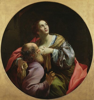 Romeinse Liefdadigheid door Simon Vouet