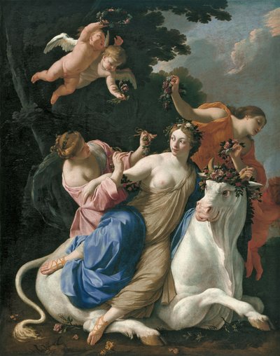 De roof van Europa door Simon Vouet