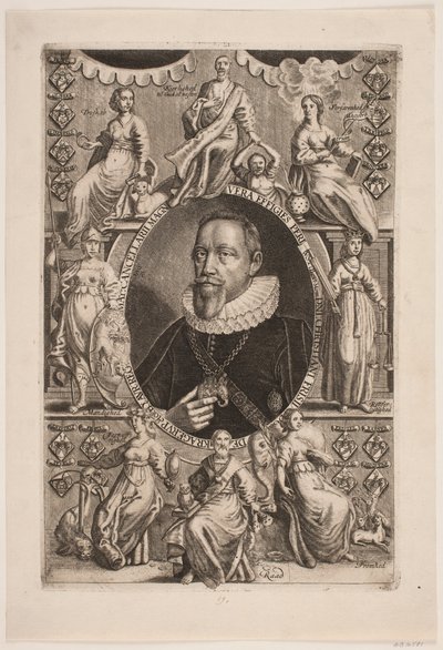 Kanselier Christian Friis door Simon de Pas
