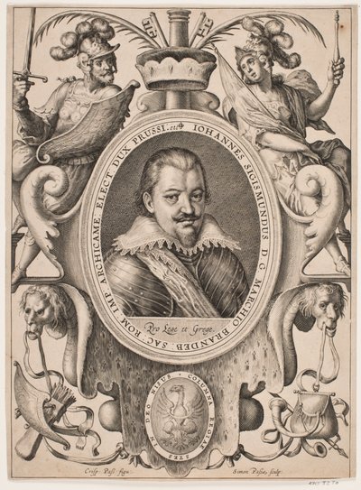 Keurvorst Johan Sigismund van Brandenburg door Simon de Pas