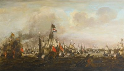 De slag om de Downs door Simon de Vlieger