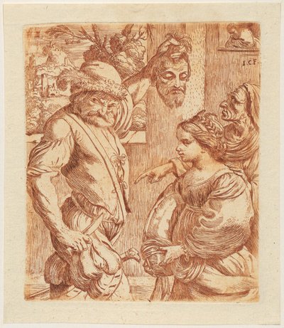 Heiliger Antonius von Padua door Simone Cantarini