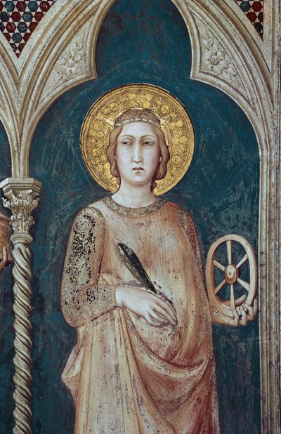 Sint Catharina van Alexandrië door Simone Martini
