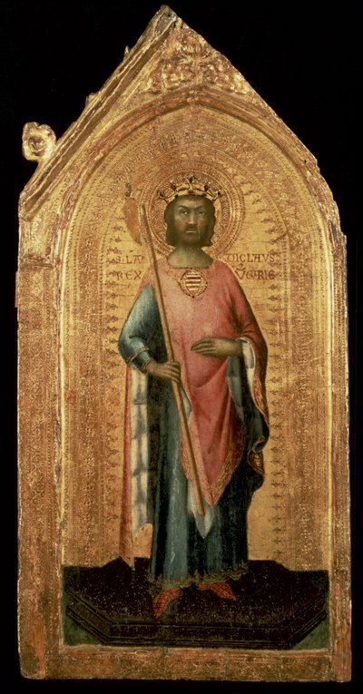 St. Ladislas van Hongarije door Simone Martini