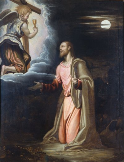 Christus in de tuin door Simone Peterzano